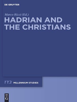 cover image of Hadrian and the Christians